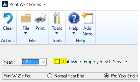 Payroll Update