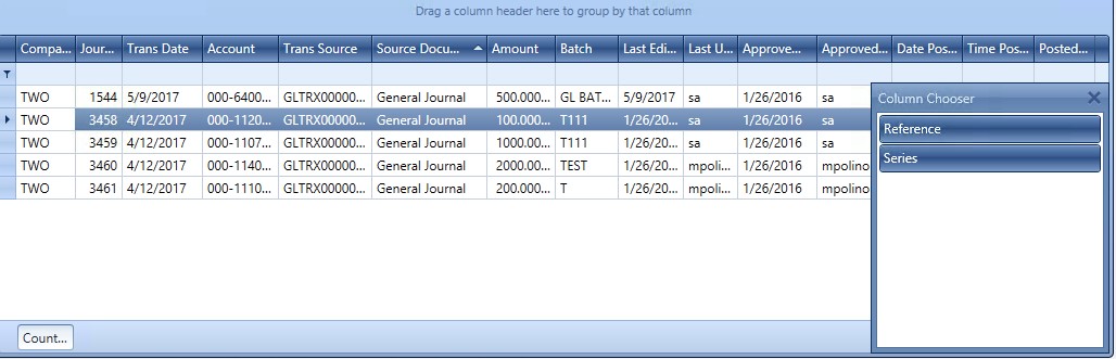 GRC Studio Column Layout